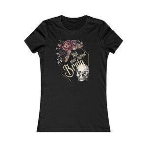 Bride Gift Gothic T-shirt - Bride Shirt - Goth bride - dark aesthetic bridal gift - engagement gift - bachelorette party gift