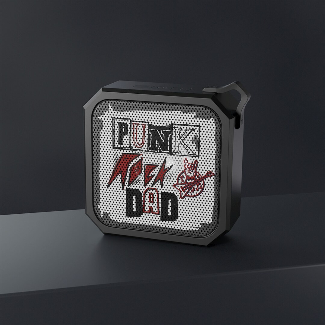 PUNK ROCK DAD Blackwater Outdoor Bluetooth Speaker Fathers Day Gift Dad