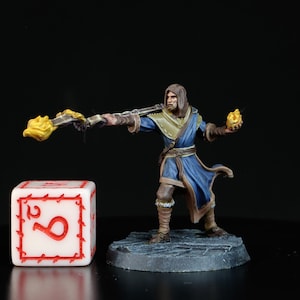 Painted Miniature | DnD Miniature | Wizard | Sorcerer | Warlock