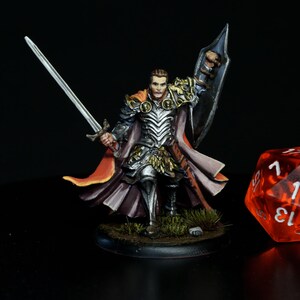 Paladin | Fighter | Cleric | Painted Miniature | Dnd Miniature | Dungeons and Dragons