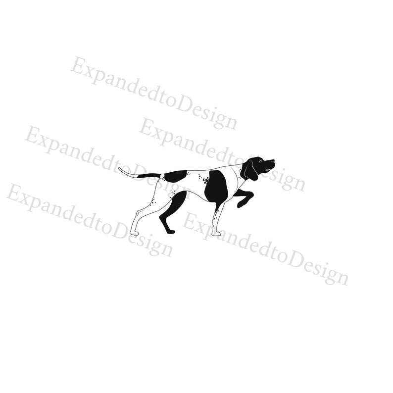 Gun Bird Dog GSP Printable SVG LOGO Etsy