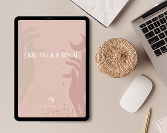 Dream Journal and Sleep Tracker |  Self-Discovery Planner | Dreams and Shadow Work Analysis | Mental Health Journal | Self-Care Worksheet