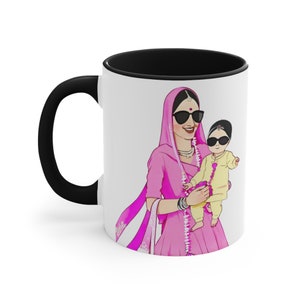 Super Massi Punjabi birthday Gifts, Coffee Mug, Cup, sister Gift, Valentines Day Gift size 11oz