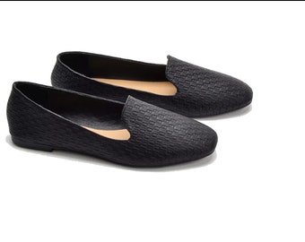 Women's Round Toe Ballet Flats Shoes | Women Vintage Shoes | Women Flats shoes| Ballerina Flats | Black Flats|Loafer Flat for summer!!