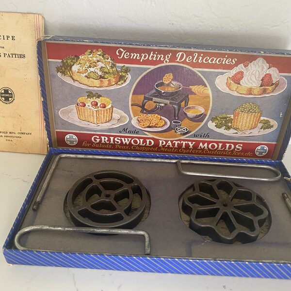 Cast Iron Griswold Molds Etsy