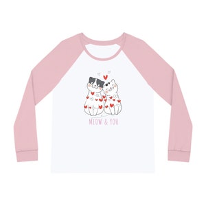 Meow & You | Funny Cat Lovers Pajama Set | Perfect Gift | Love My Cat | Cat Person | Women&#39;s Pajama Set |