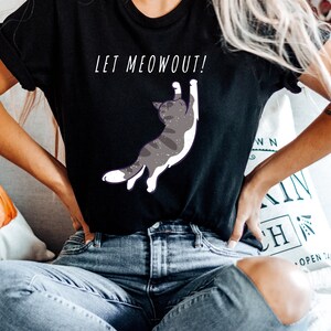 Funny Cat Lovers T-Shirt | Perfect Gift | Love My Cat | Cat Person | Unisex - Men & Women&#39;s Tee | Birthday Gift