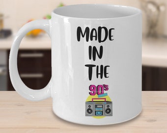 90s Beatbox Coffee Mug, Retro Gift