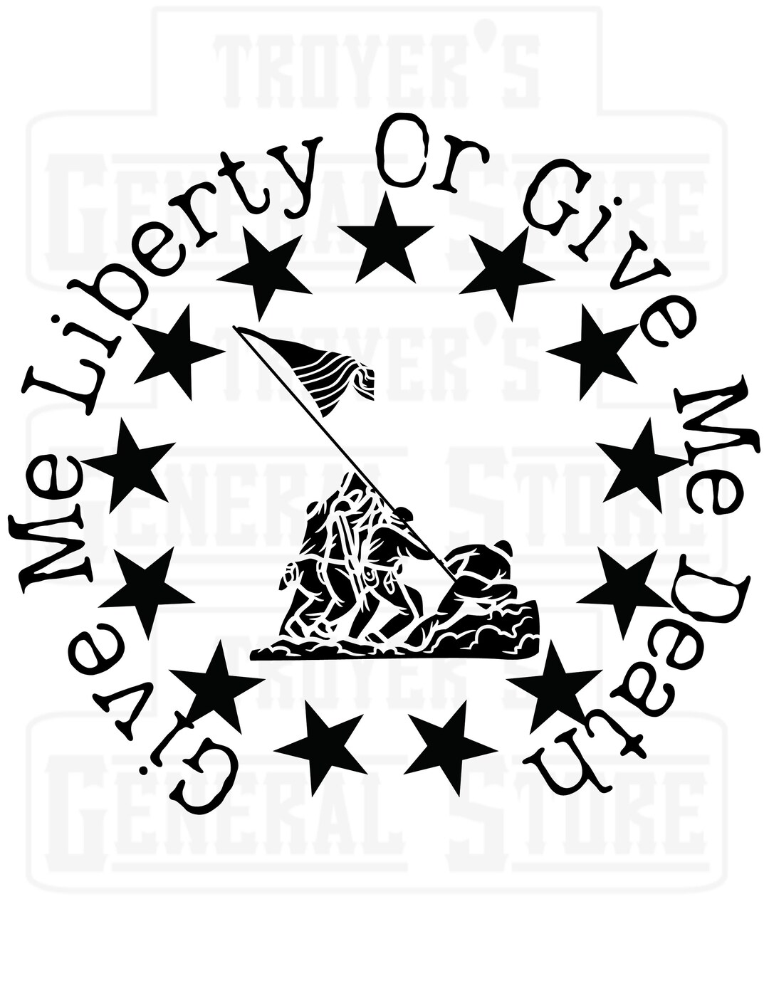 Give Me Liberty or Give Me Death SVG PNG Clip Art Etsy