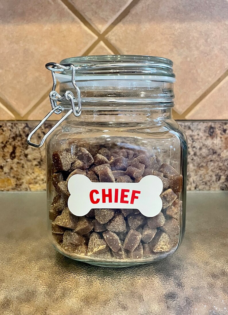 Personalized Treat Jar Etsy