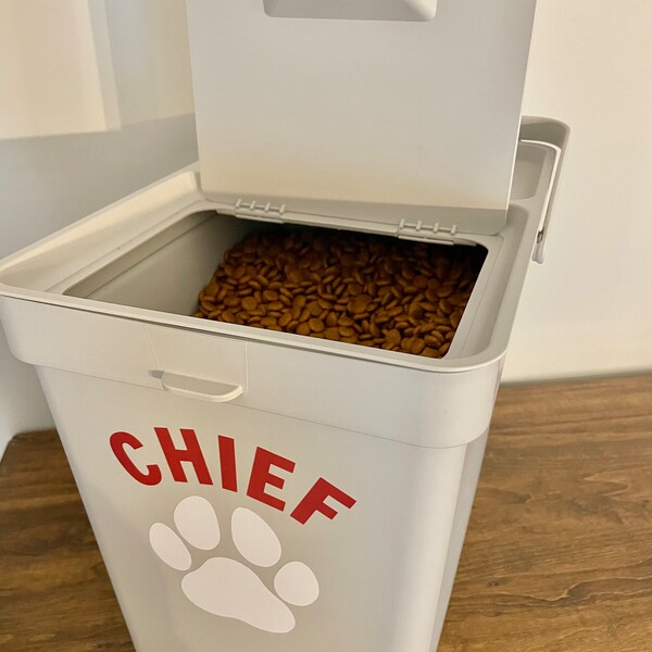 Custom Pet Food Container Storage