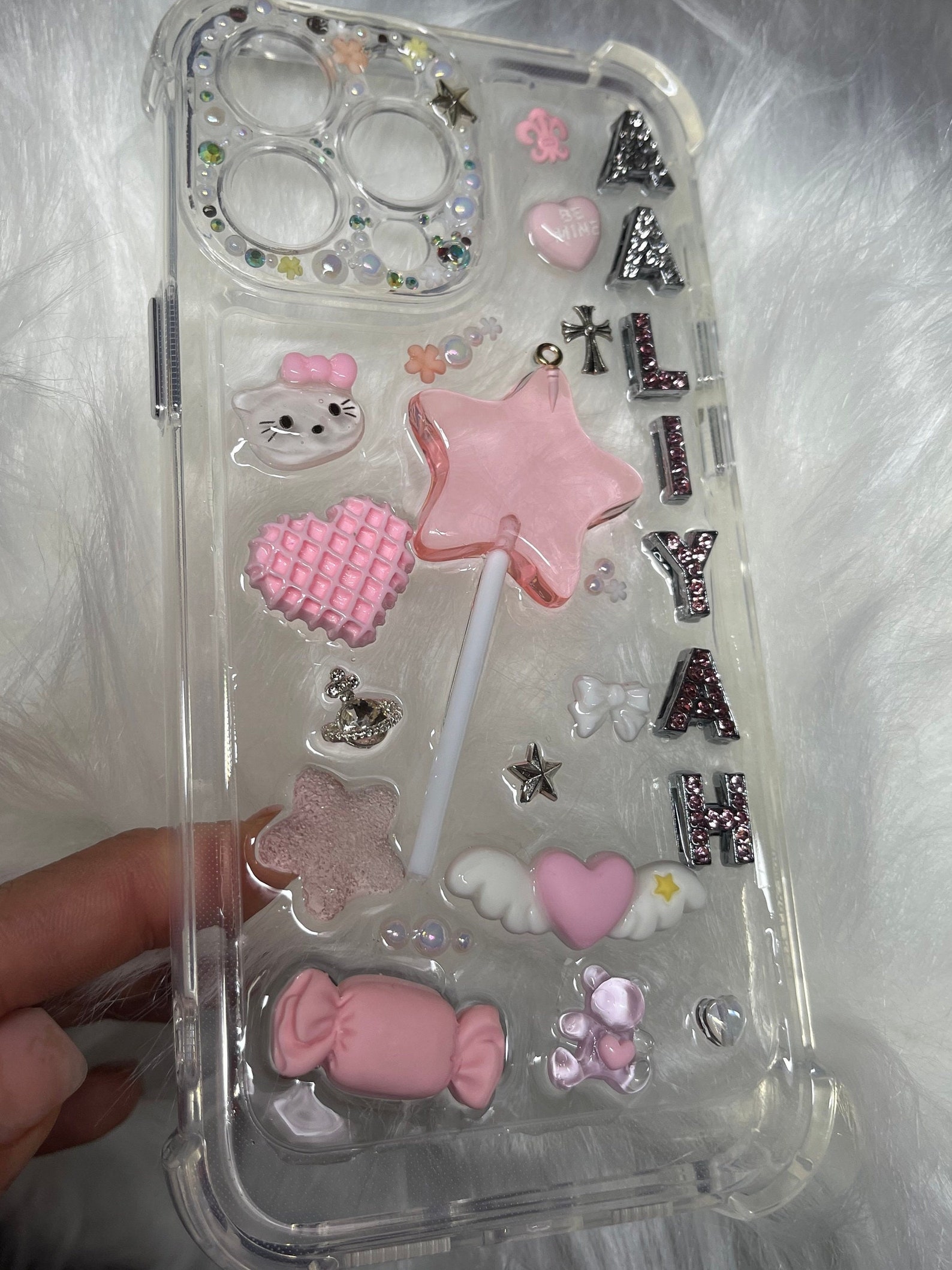 Custom Junk Charm iPhone Case Junk Charm iPhone Case Clear iPhone Case