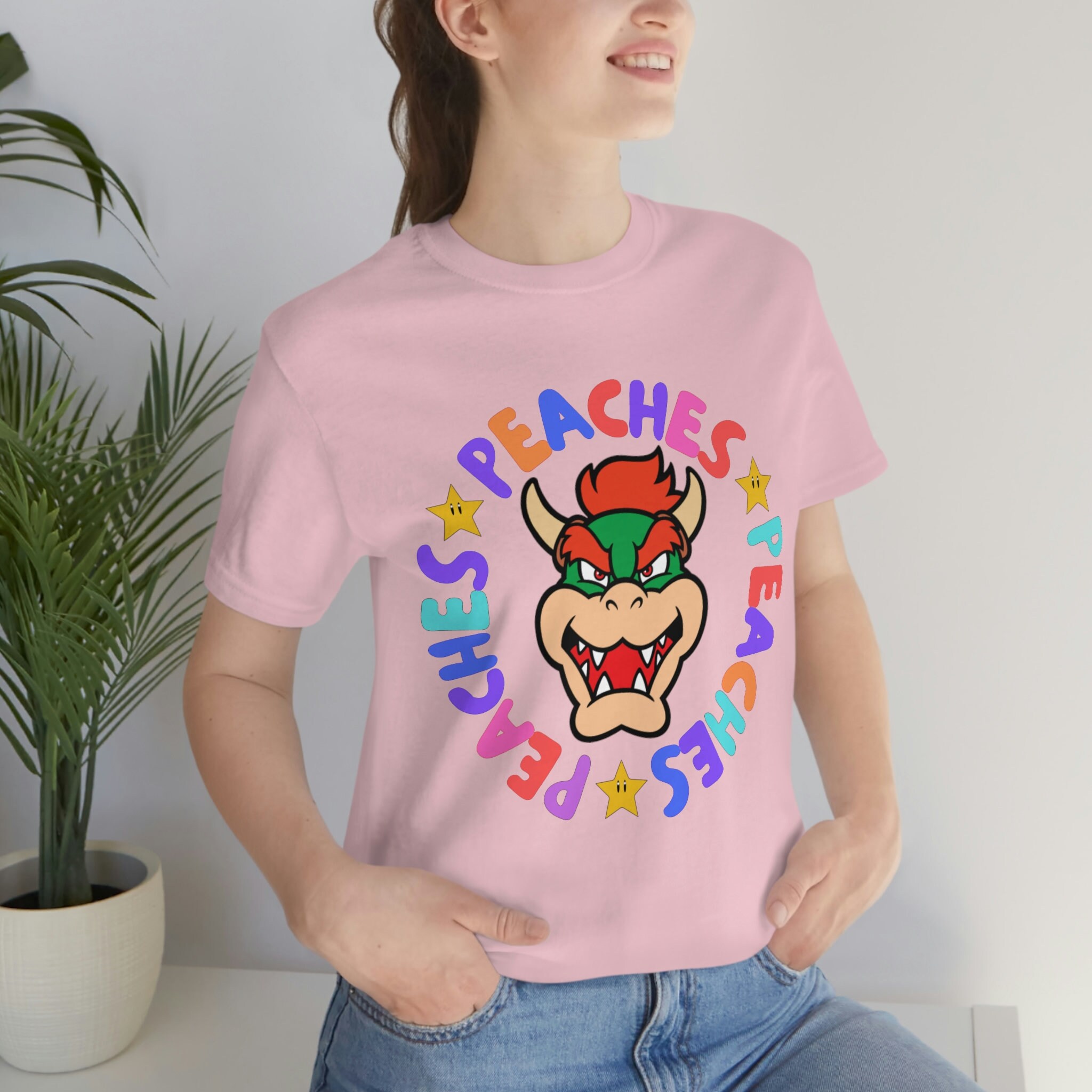 Peaches Peaches Peaches, Bowser Shirt, Mario Movie Shirt, Princess