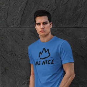 Be Nice Today Tee, Nice Not Mean Top, Uplifting Message Top, Be Nice Tee for Nice Vibes, Be Nice T-shirt for Kind People, Be Nice Vibes Tee