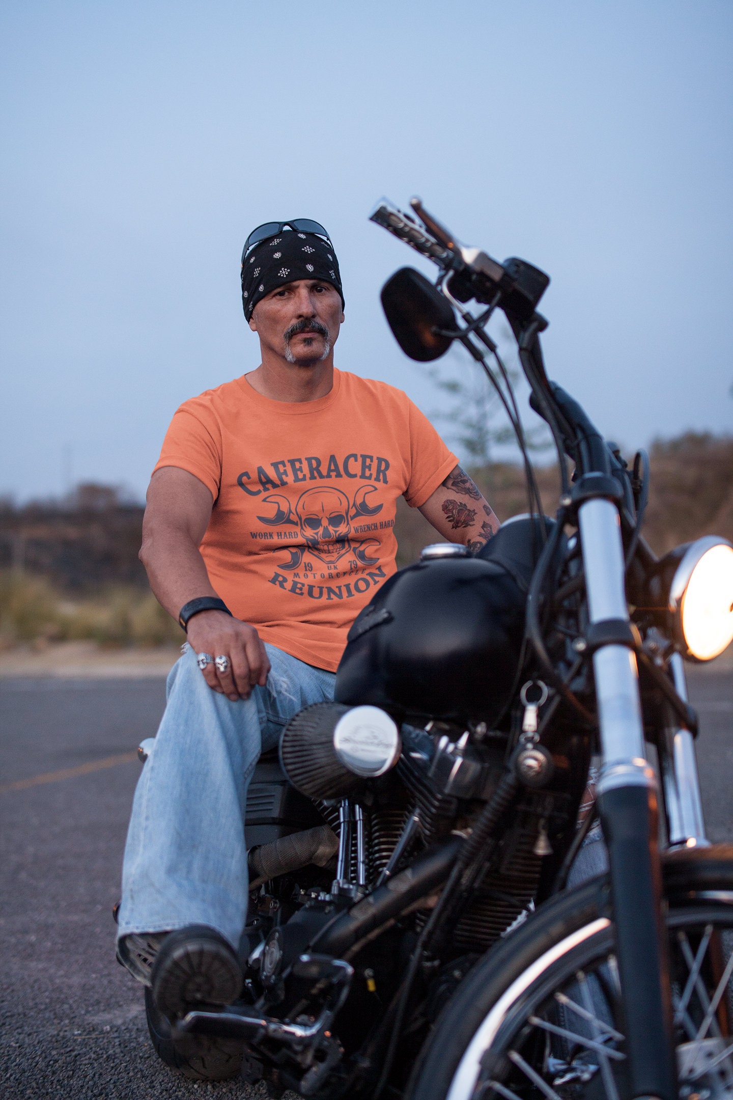 Classic Cafe Racer Motorcycle T-shirt, Moto Racer Shirt, Biker Chick ...