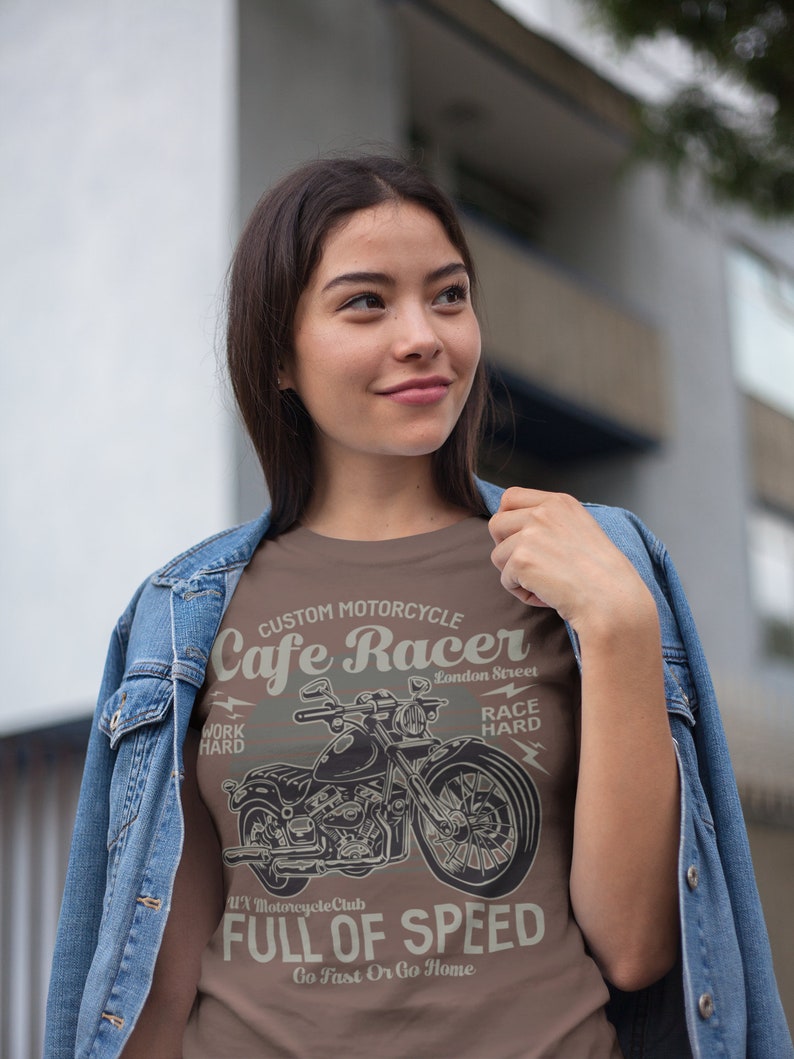 T-Shirt Cafe Racer 51 Pour Hommes Passionnés De Moto T-Shirt Cafe Racer 51 Pour Hommes Passionnés De Moto