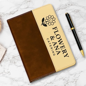 Personalized Corporate Gifts Journal Notebook, Personalized Company Logo Leather Notebook, Notebook Planner Gift for Office Company