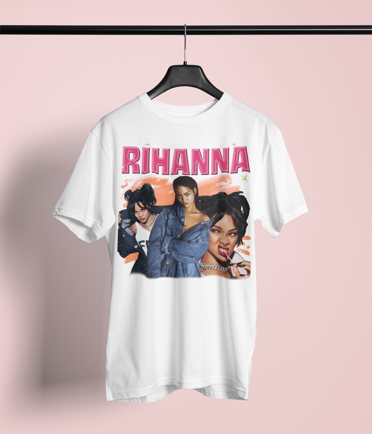 Discover Rihanna Super Bowl 90er Jahre Stil T-Shirt