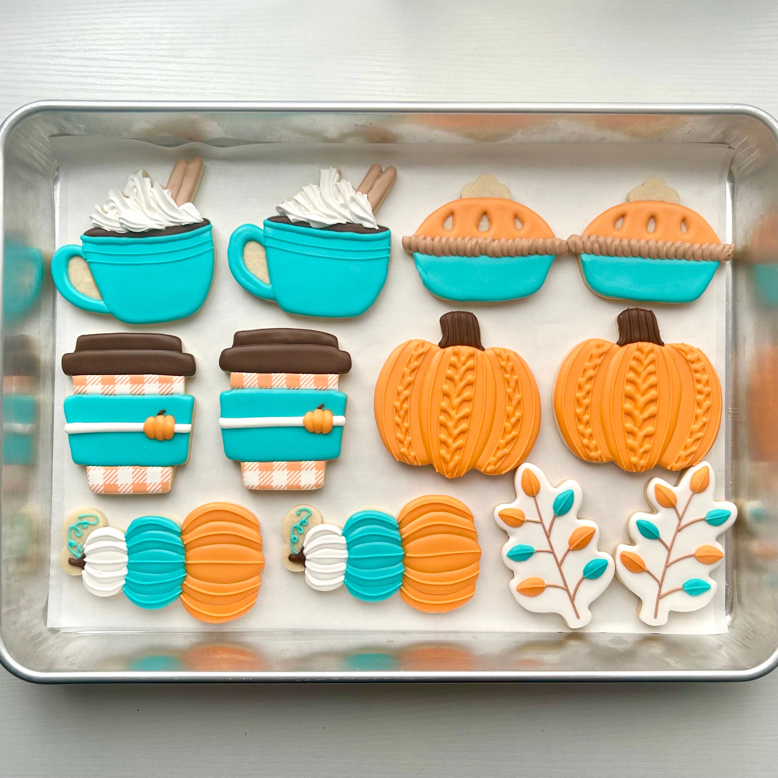 Autumn Treats Sugar Cookies Pumpkin Spice &amp; Everything Nice Fall ...