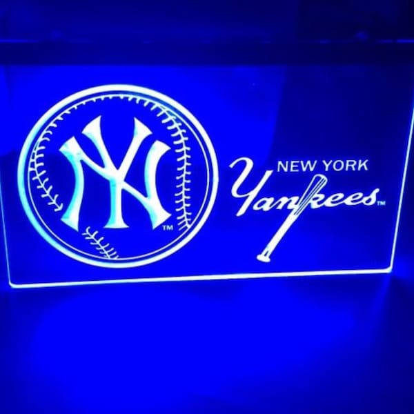 Yankees Neon Sign Etsy