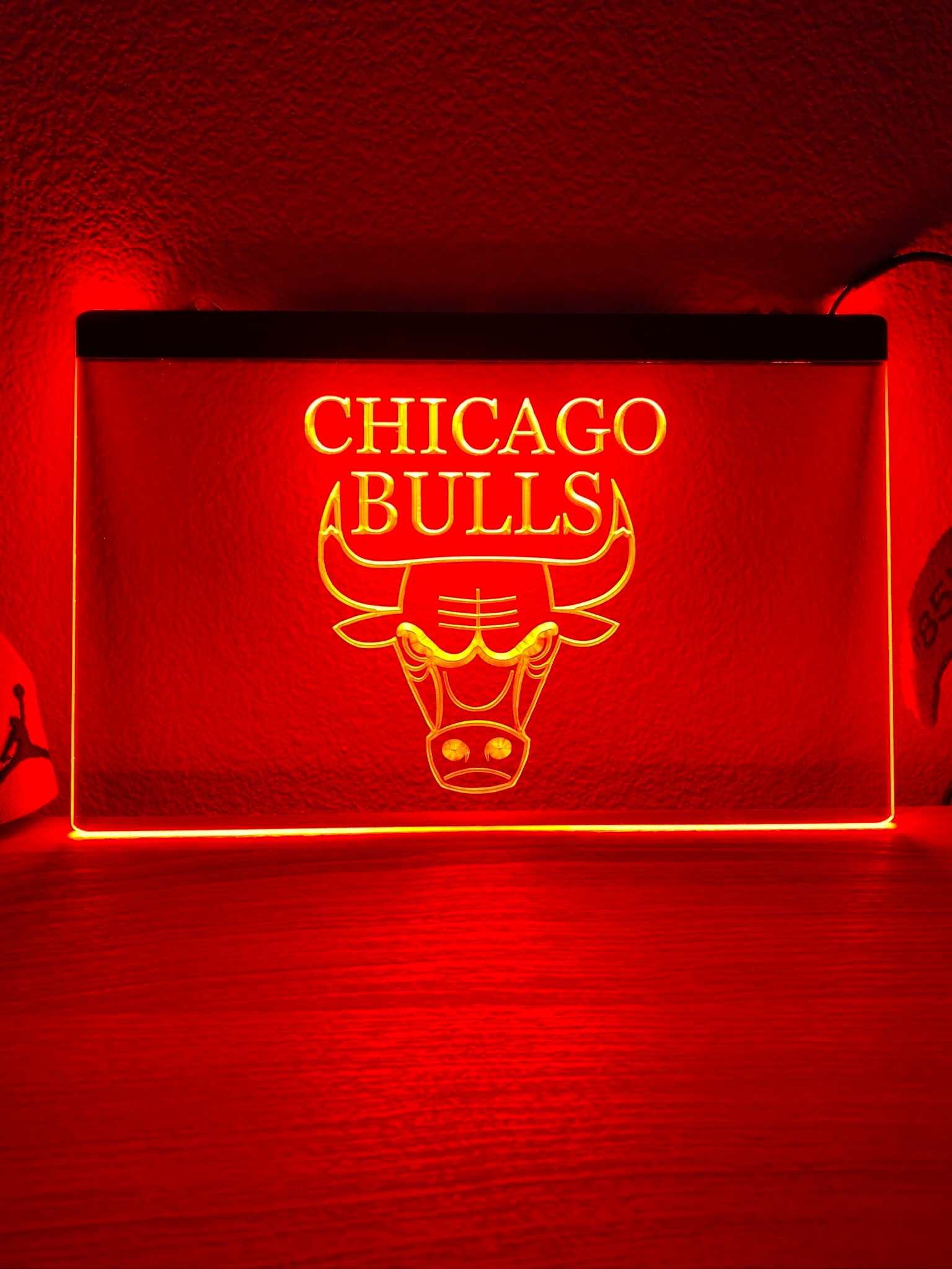 Chicago bulls neon light online