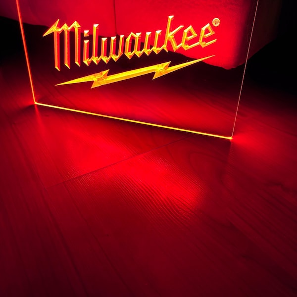 Milwaukee Neon Sign Etsy