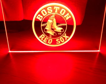 Boston Red Sox LED Neon Red Light Sign 8x12