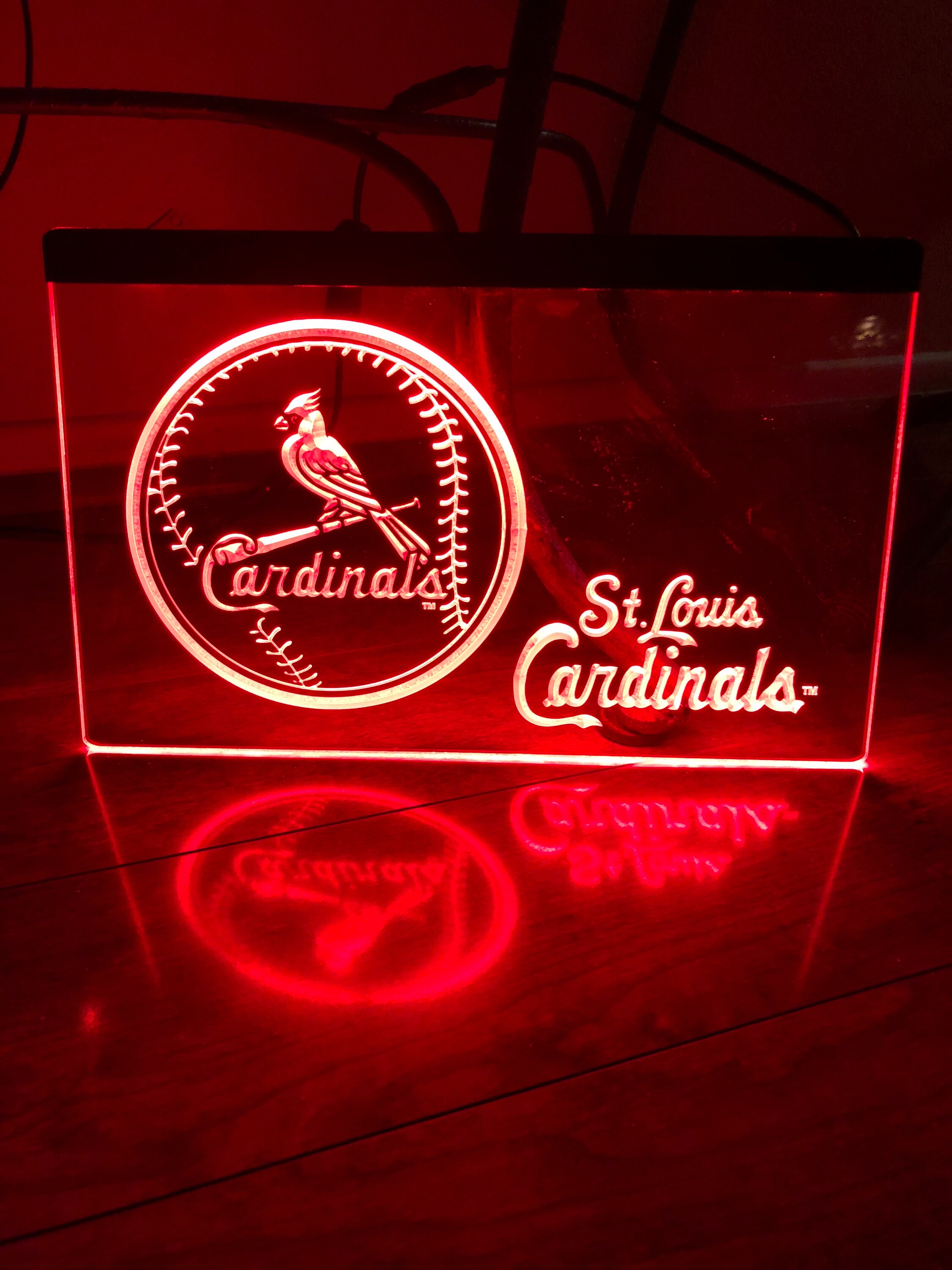 New St. Louis Cardinals Vivid LED Neon Sign Light Lamp Cute Super Bright 10