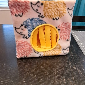 CUSTOM CUDDLE CUBE for small animals - Hedgehogs, Guinea Pigs, Ferrets, Gerbils, Hamsters, Sugar Gliders, Rats, Bunnies, Kittens, Puppies