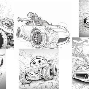 Speedy Sprouts' Speedway / Cars Coloring Book / Coloring Pages Cars ...