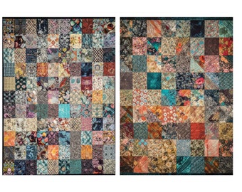 Patchwork Quilt Digital Paper | Junk Journal, ATC Cards (Digital Download)