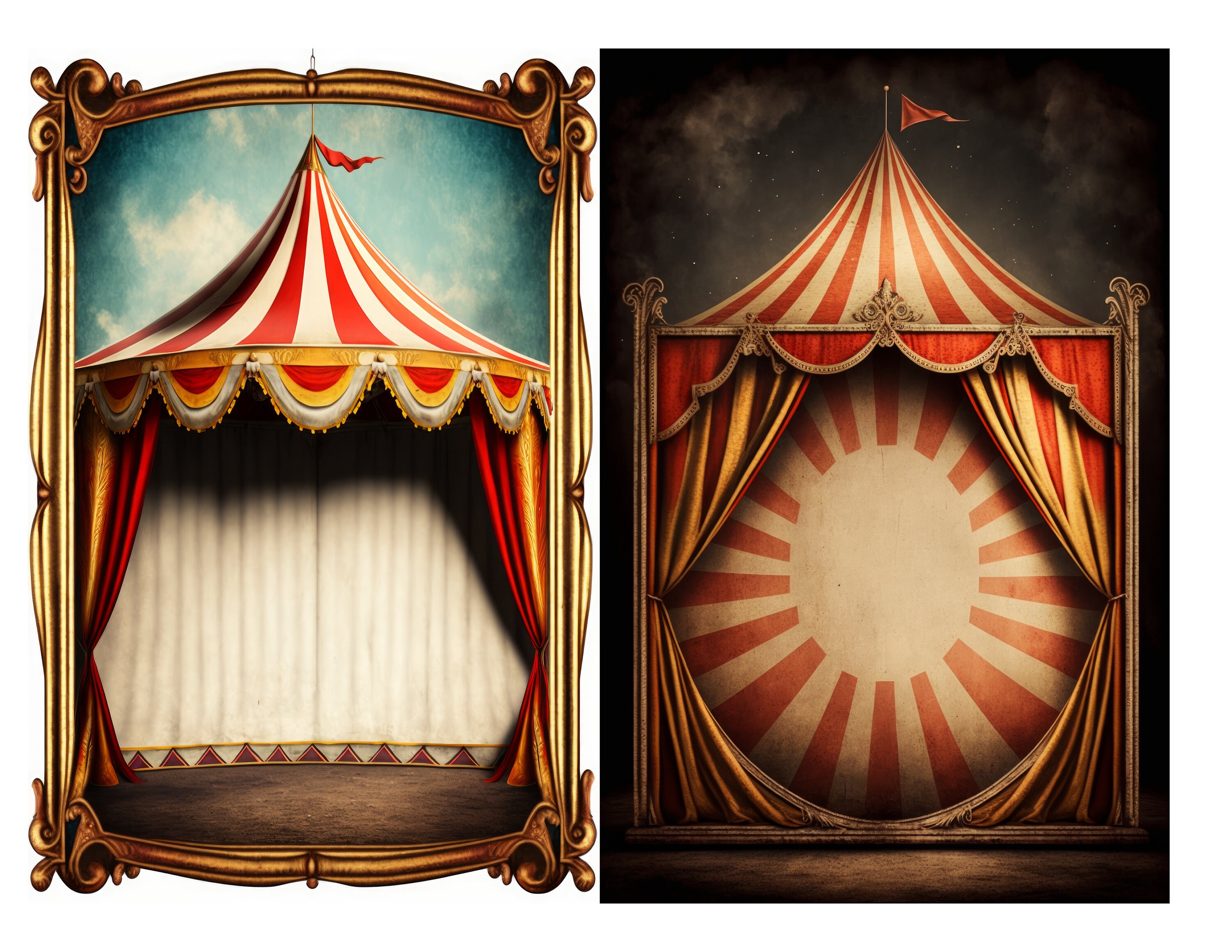 Vintage Circus Ephemera | Scrapbooking & Junk Journal Printable ...