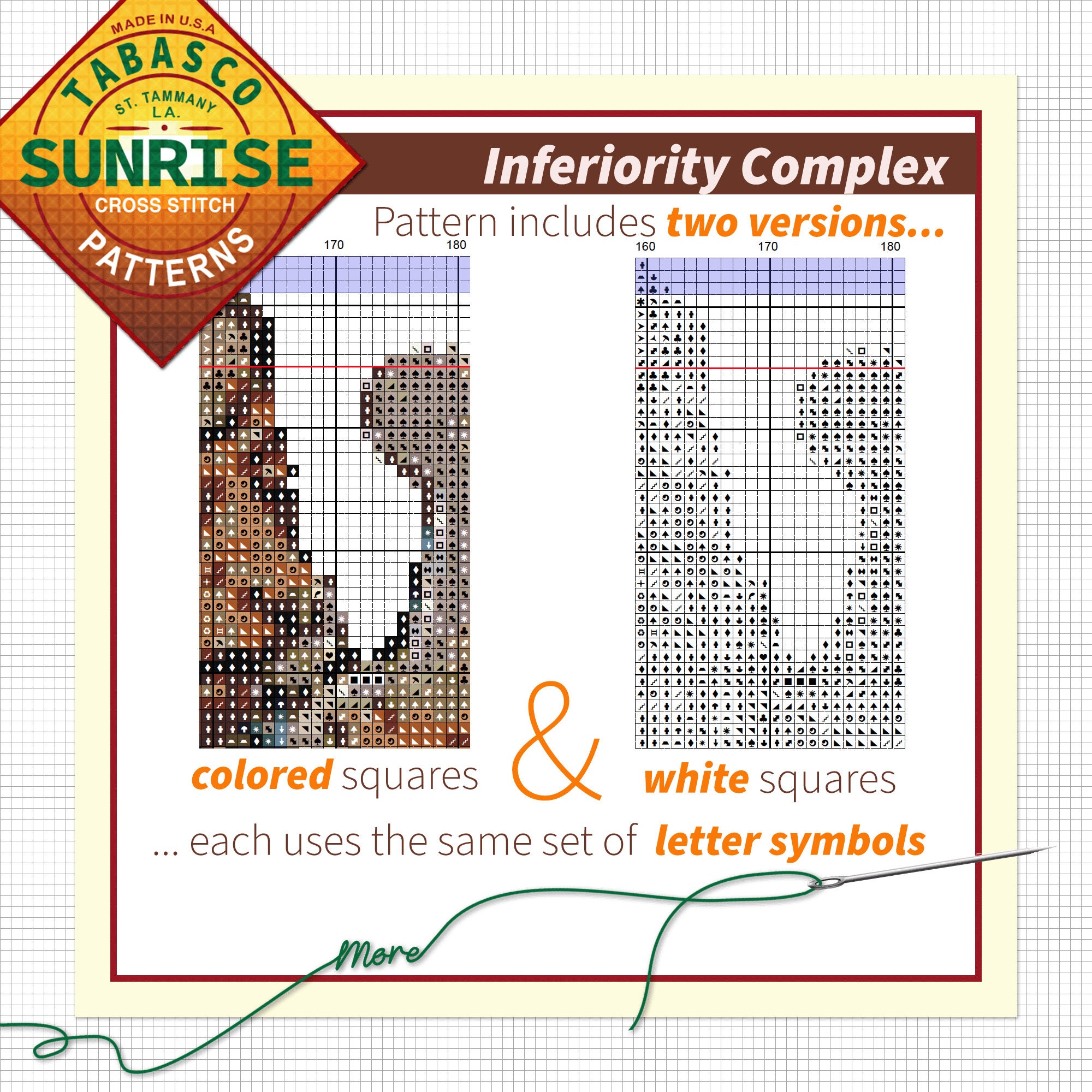 Your Inferiority Complex Cross Stitch Pattern Cross Stitch PDF Download