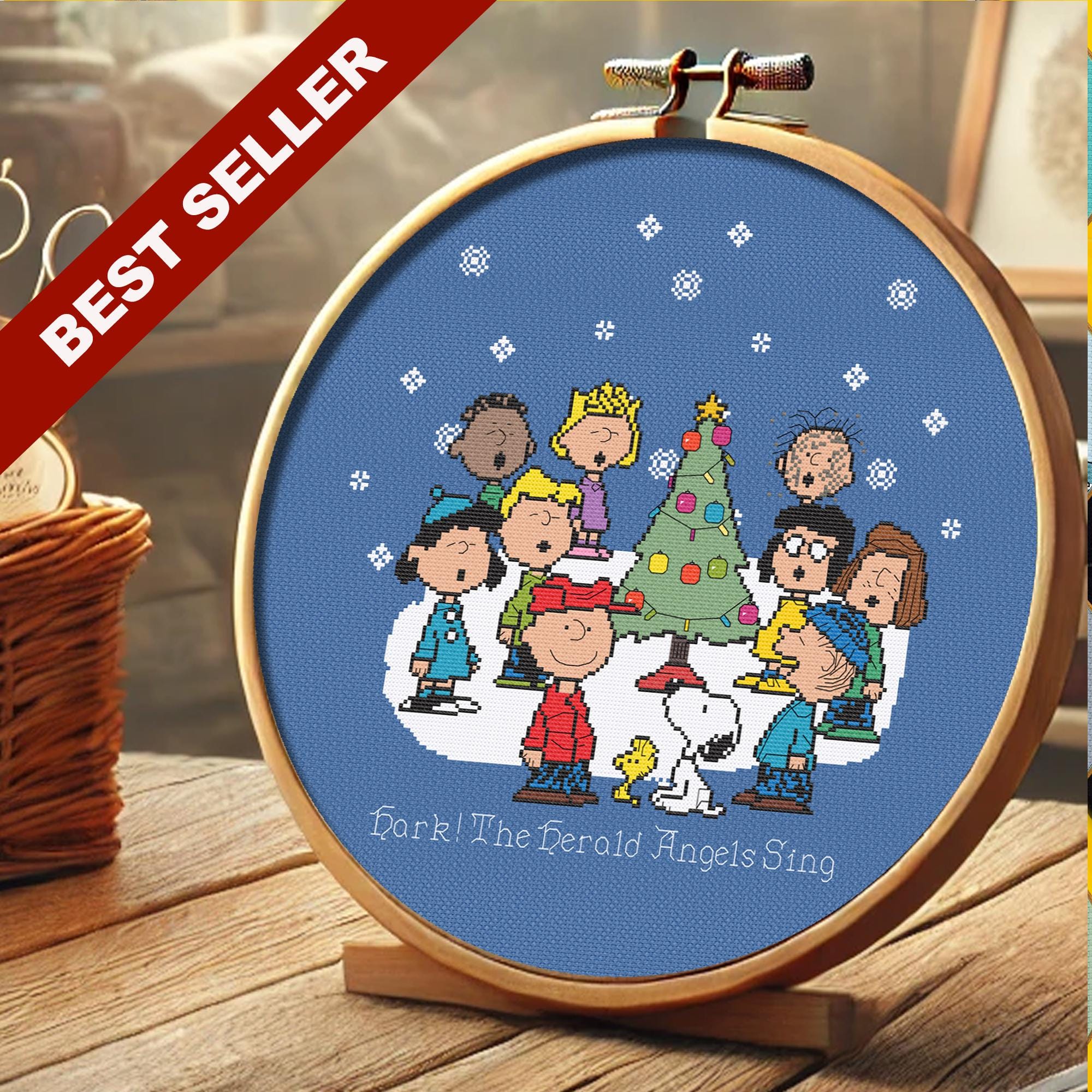 Linus Miniature Cross Stitch Pattern | Small and Easy Comic Design | 3 ...