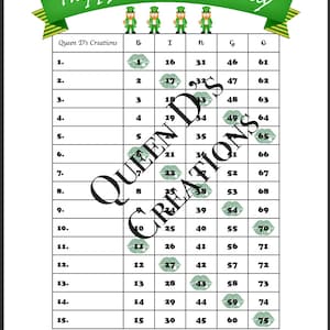 St. Patrick's Day Powerball Bingo Bundle