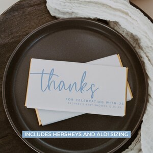 Schokoriegel Wrapper Boho Blue Boy Wave-Vorlage, druckbare Babyparty, bearbeitbare Gefälligkeiten, Brautparty bearbeitbare Sprinkle DOWNLOAD BB76