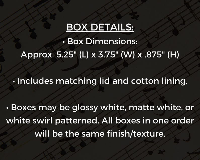 Ornament Gift Box | Small White Box with Cotton Insert | 5.25" (L) x 3.75" (W) x .875" (H) image 3