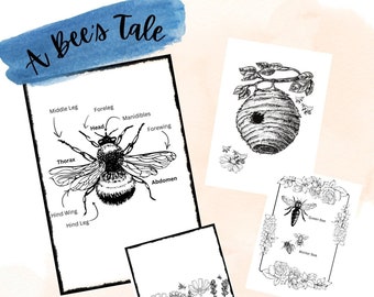 Bee Themed Printable