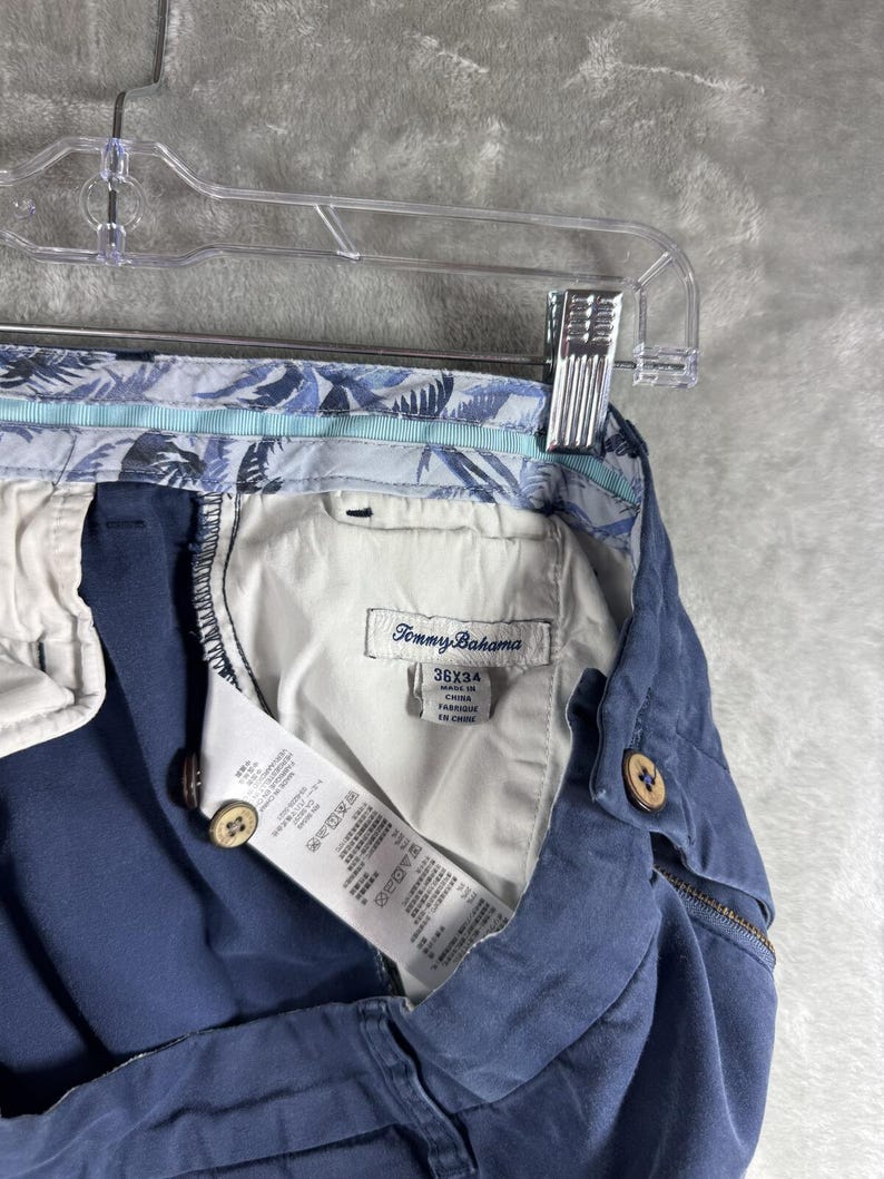 Tommy Bahama Men's Navy Casual Pants 36/34 image 4