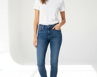 Madewell Classic Blue Skinny Jeans for Women SZ 26
