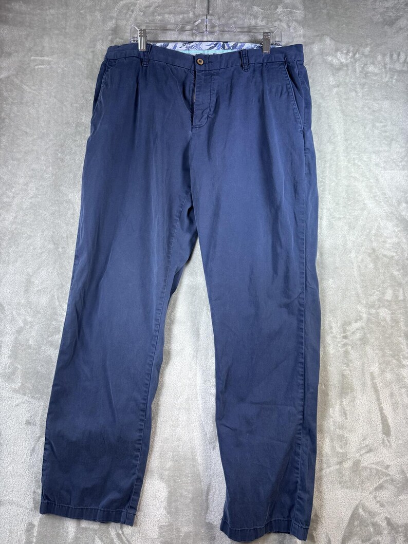 Tommy Bahama Men's Navy Casual Pants 36/34 image 2