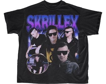 Skrillex, Vintage 90's Rave Tee - Etsy