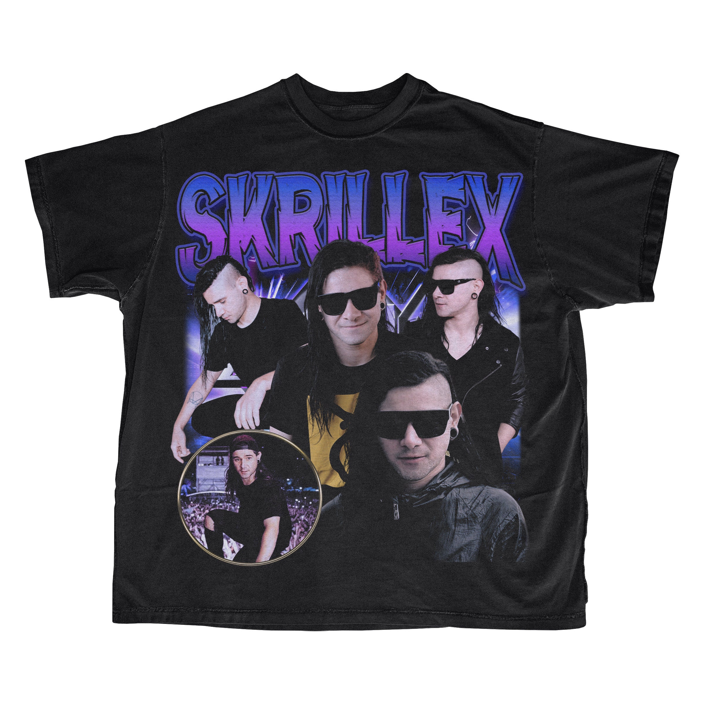 Skrillex x Dillon Francis Collab Official Tour Merch 2015 T