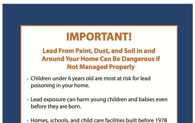 Lead Booklet.pdf DIGITAL - Federal Lead Safety Booklet and Lead Disclosure Form - Etsy