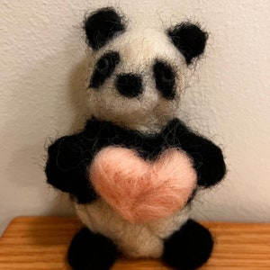 Small needle felted animal