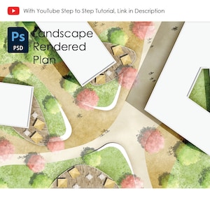 Landscape Rendered Site Plan