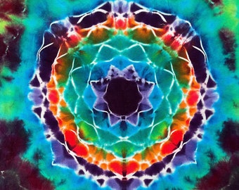 Rainbow Mandala Convergence Size Large