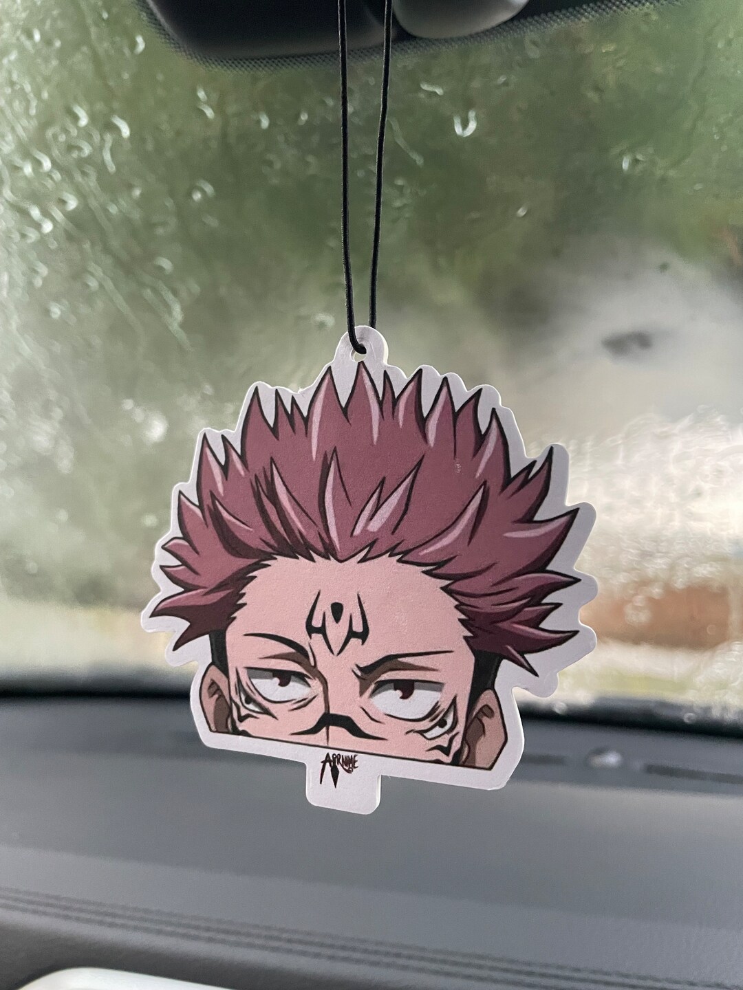 Hanging Anime Car Air Freshener Etsy