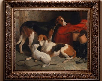 HUILE SUR TOILE 17ème siècle, tableau hollandais ancien. EUR 441,00