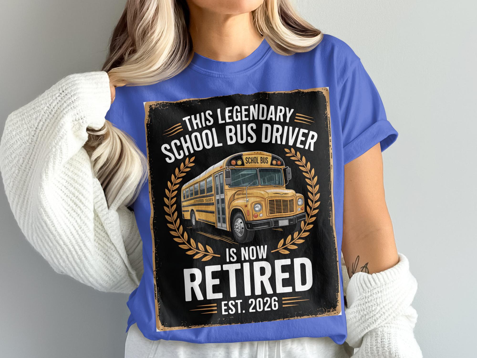 Retired School Bus Driver 2026 PNG: Retirement Gift (digital Download ...
